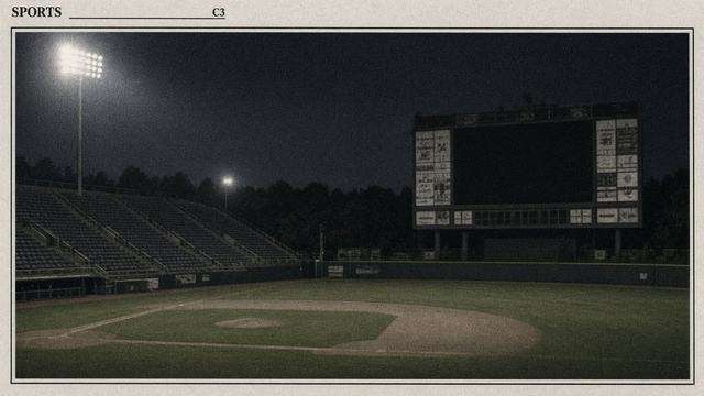 Double-A scoreboard after a late three-run homer