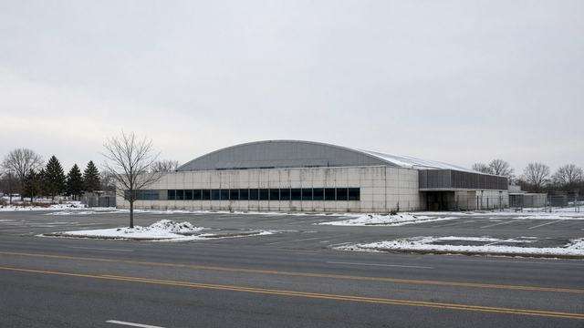 Talbot County Community Center parking lot on Ocean Gateway