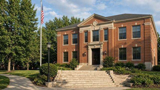 Talbot County office entrance on Bay Street in Easton