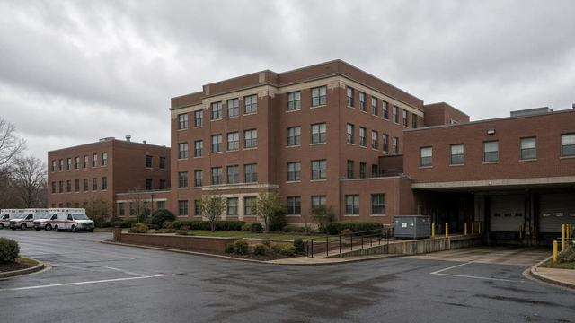 Existing Easton hospital brick campus