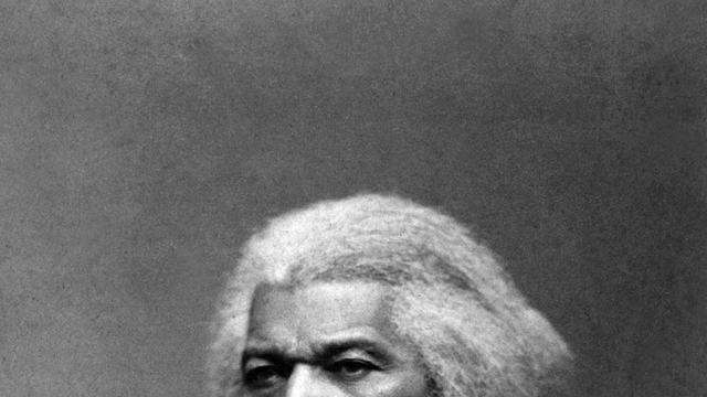 Photograph of Frederick Douglass, circa 1879. Public domain.