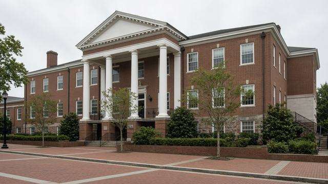 Talbot County Courthouse on North Washington Street in Easton