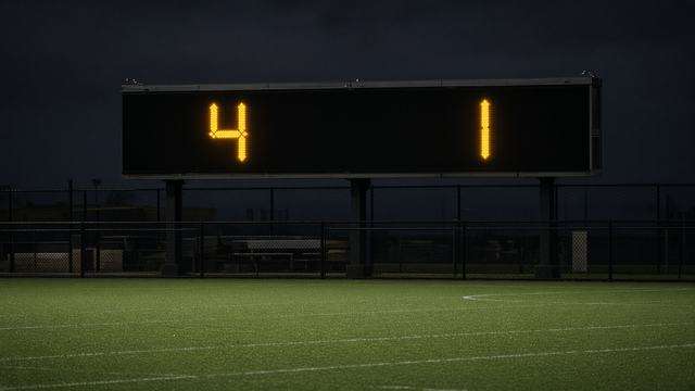Salisbury field hockey road match scoreboard
