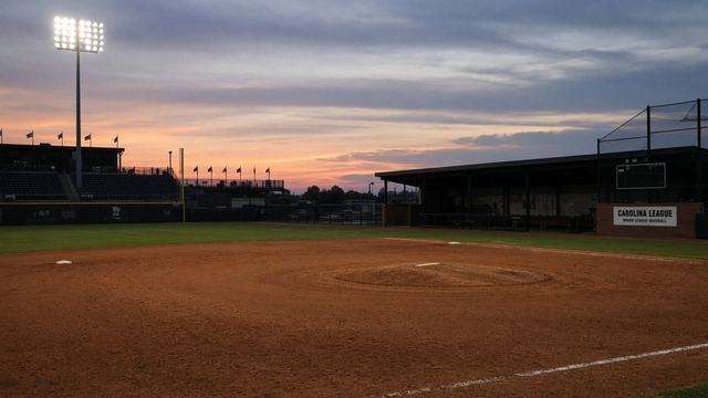 Atrium Health Ballpark exterior in Kannapolis