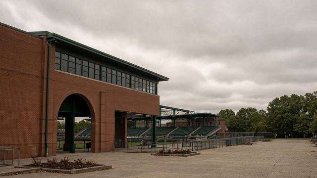 Arthur W. Perdue Stadium exterior in Salisbury
