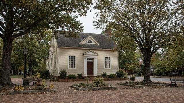 Boy Scout Cabin at 407 St. Mary's Square in St. Michaels