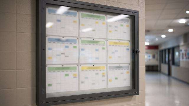 Local high school athletics calendar for a Monday slate