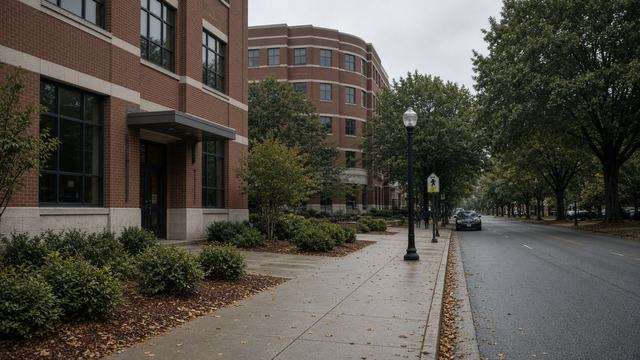 Easton commercial corridor and Planning Commission site-review context