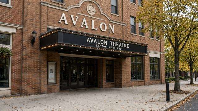 Avalon Theatre on East Dover Street in Easton